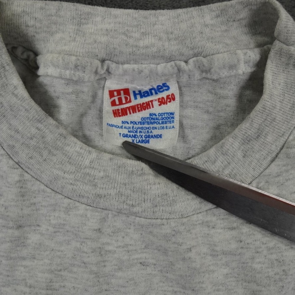 VTG Hanes Crown Coffee T Shirt Mens XL Gray Wakefield MA Graphic Tee Made In USA - Picture 4 of 10